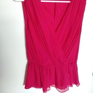 Alice + Olivia Silk Sleeveless Top